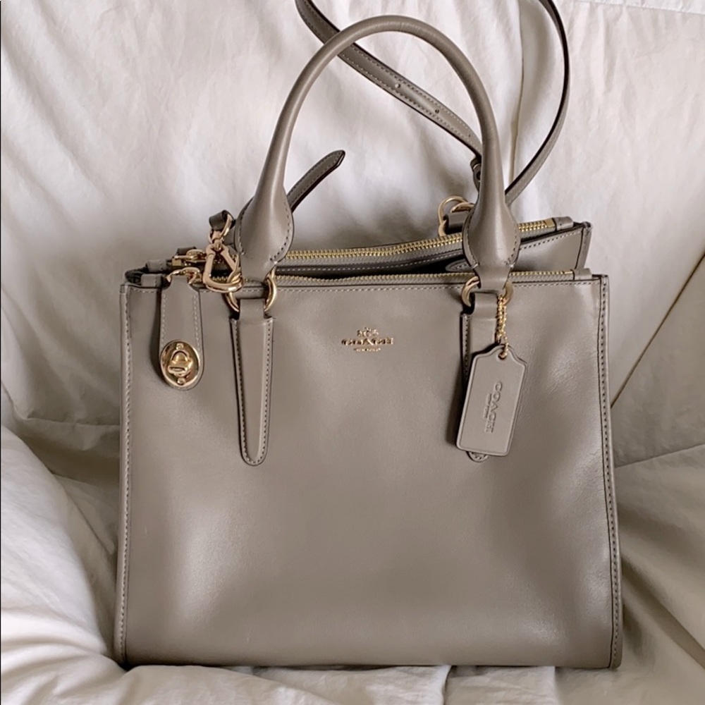 Coach Leather Shoulder Bag